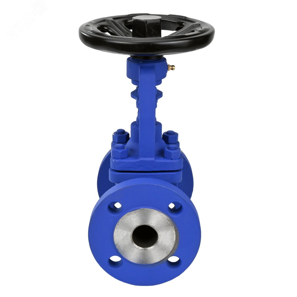 Изображение товара Клапан запорный сильфонный 234F Ду15 Ру40 фланцевый стальной с штурвалом