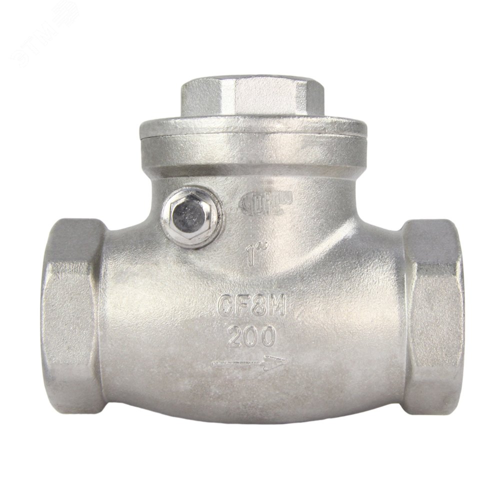 Изображение товара Клапан обратный SCV-316 1'' Ду25 Ру16 нержавеющий