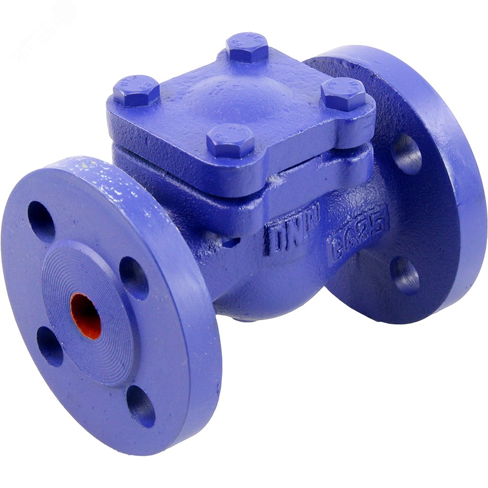 Изображение товара Клапан обратный DN.ru 287A DN15 Ру16 фланцевый