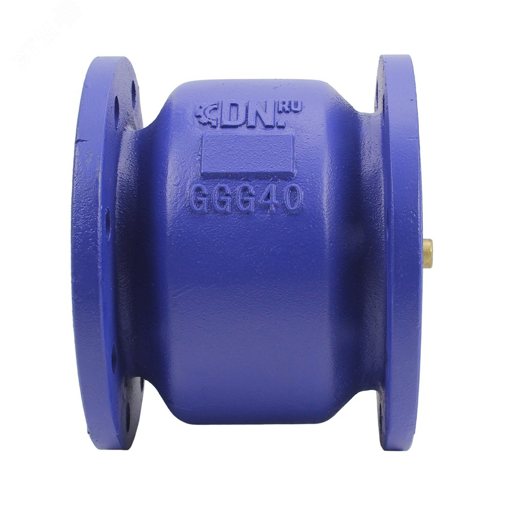 Изображение товара Клапан обратный 402А Ду80 Ру16 фланцевый пружинный чугунный для воды