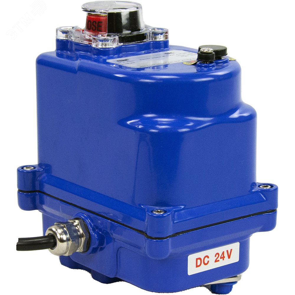 Изображение товара Электропривод четвертьоборотный 003 blue 24В DC