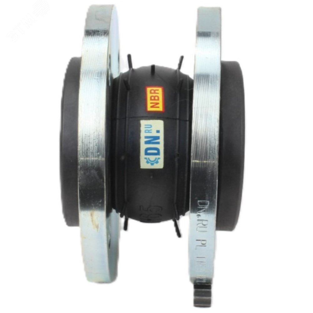 Изображение товара Компенсатор резиновый Ду100 Ру16 NBR фланцевый