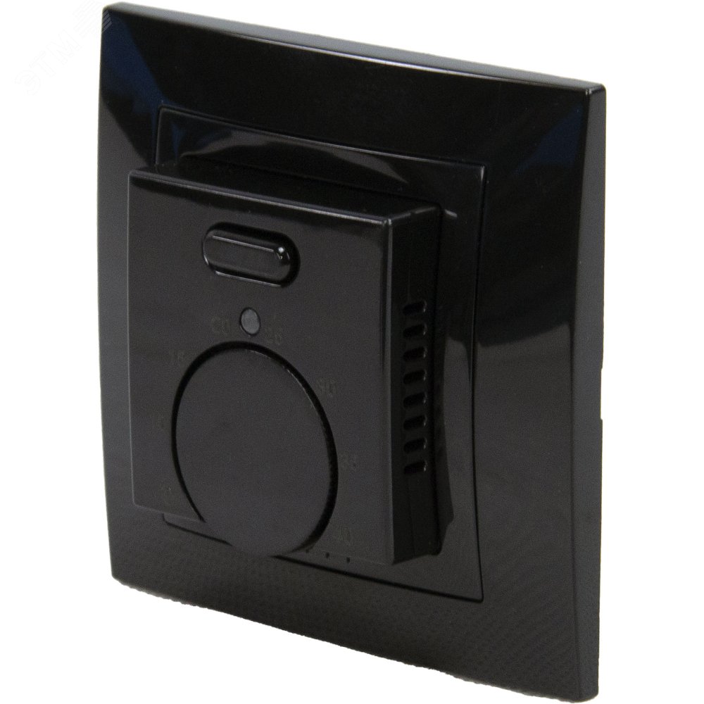 Изображение товара Терморегулятор для теплого пола DN.ru T03SM механический черный