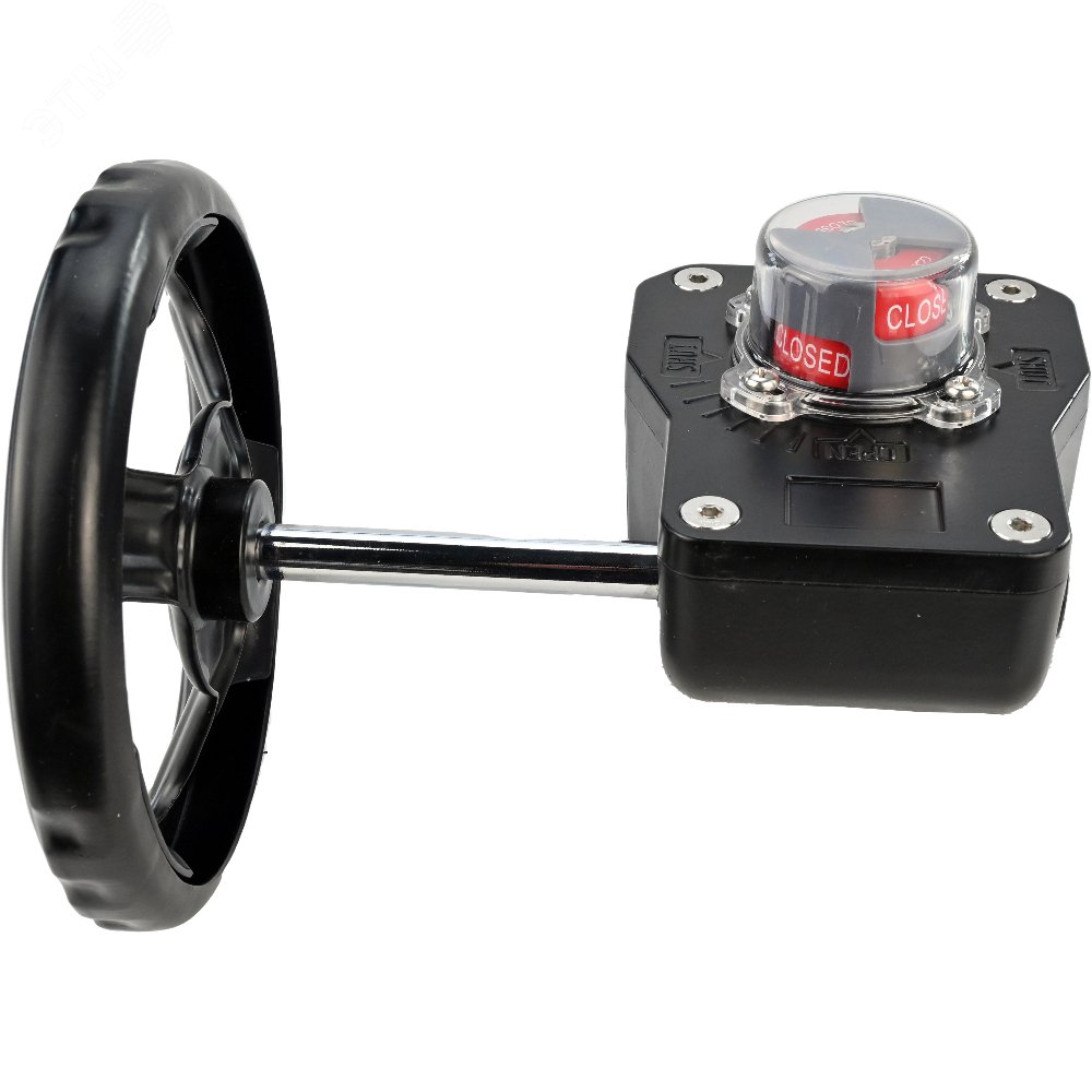 Изображение товара Редуктор четвертьоборотный HGB-1 с индикатором положения алюминий IP67