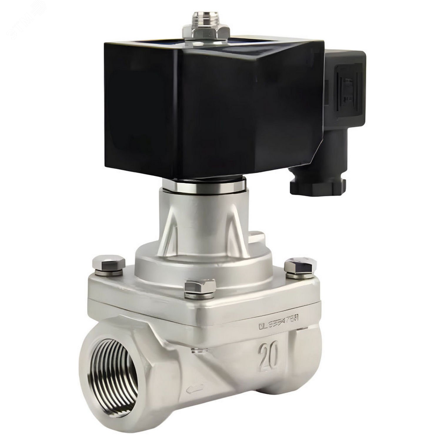 Изображение товара Электромагнитный клапан VS2W 701P Z NC 1/2'' 24V AC нержавеющая сталь