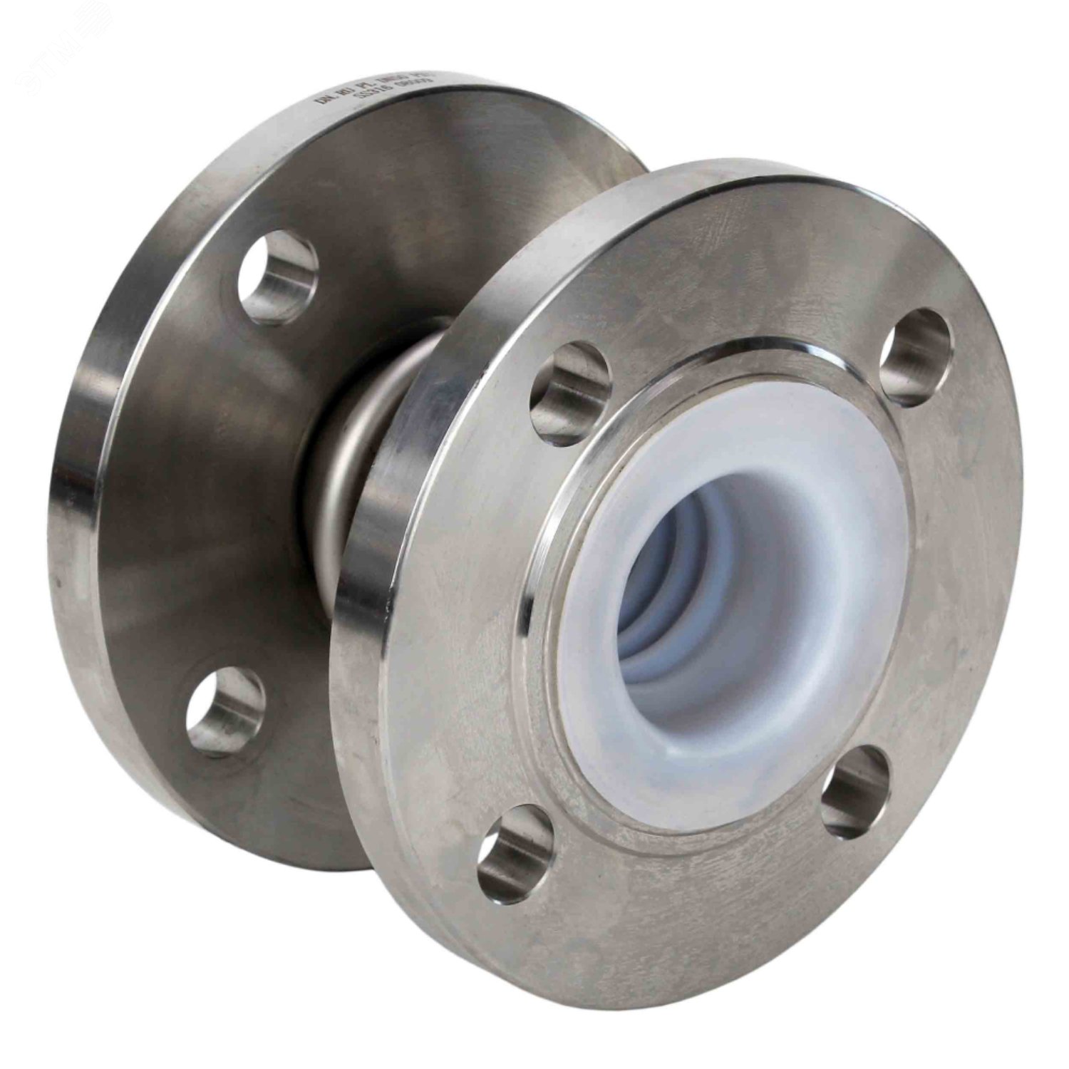 Изображение товара Компенсатор сильфонный осевой CSA-1 Ду65 Ру16 фланцевый из нержавеющей стали