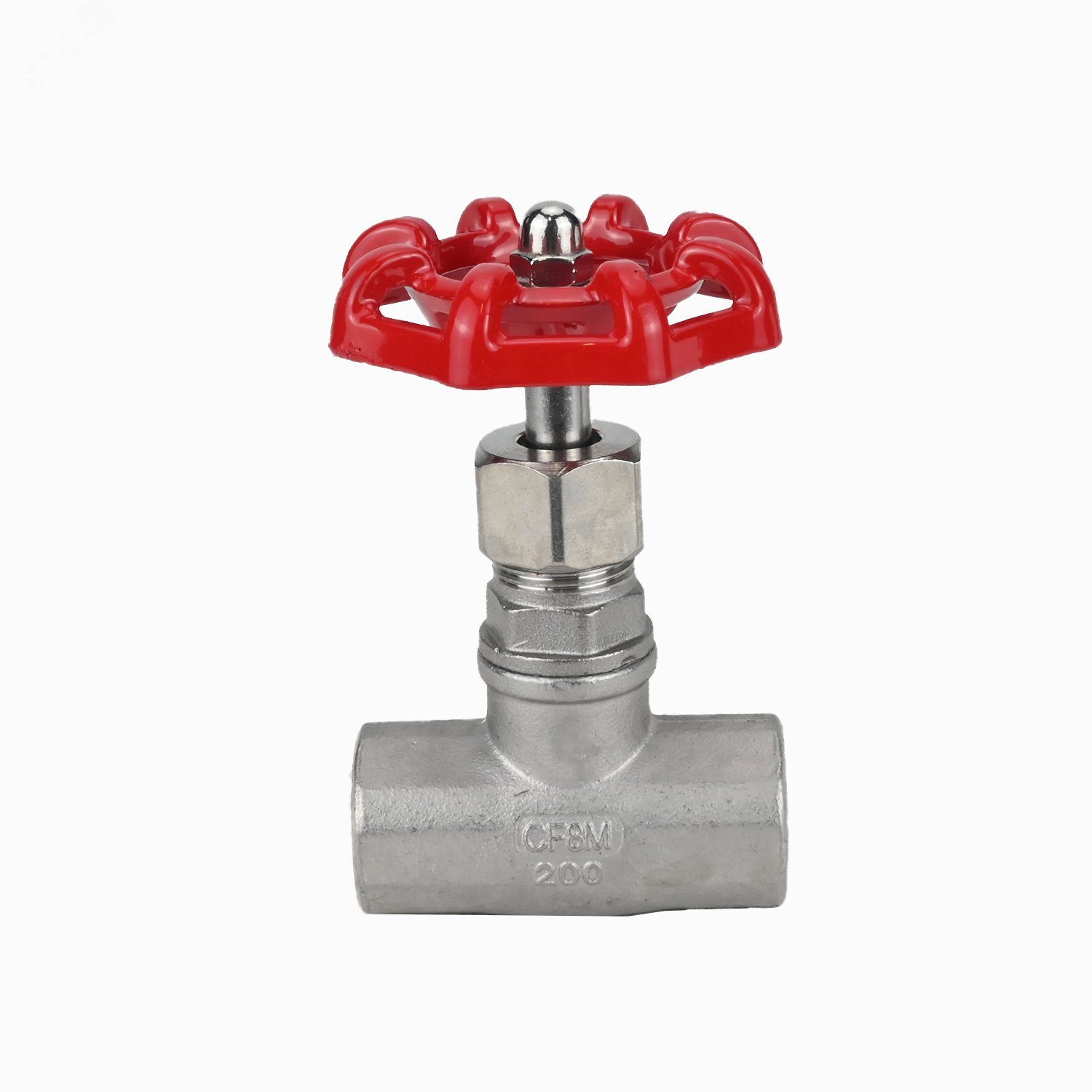 Изображение товара Клапан запорный Ду15 Ру14 стальной с ручным управлением и внутренней резьбой G