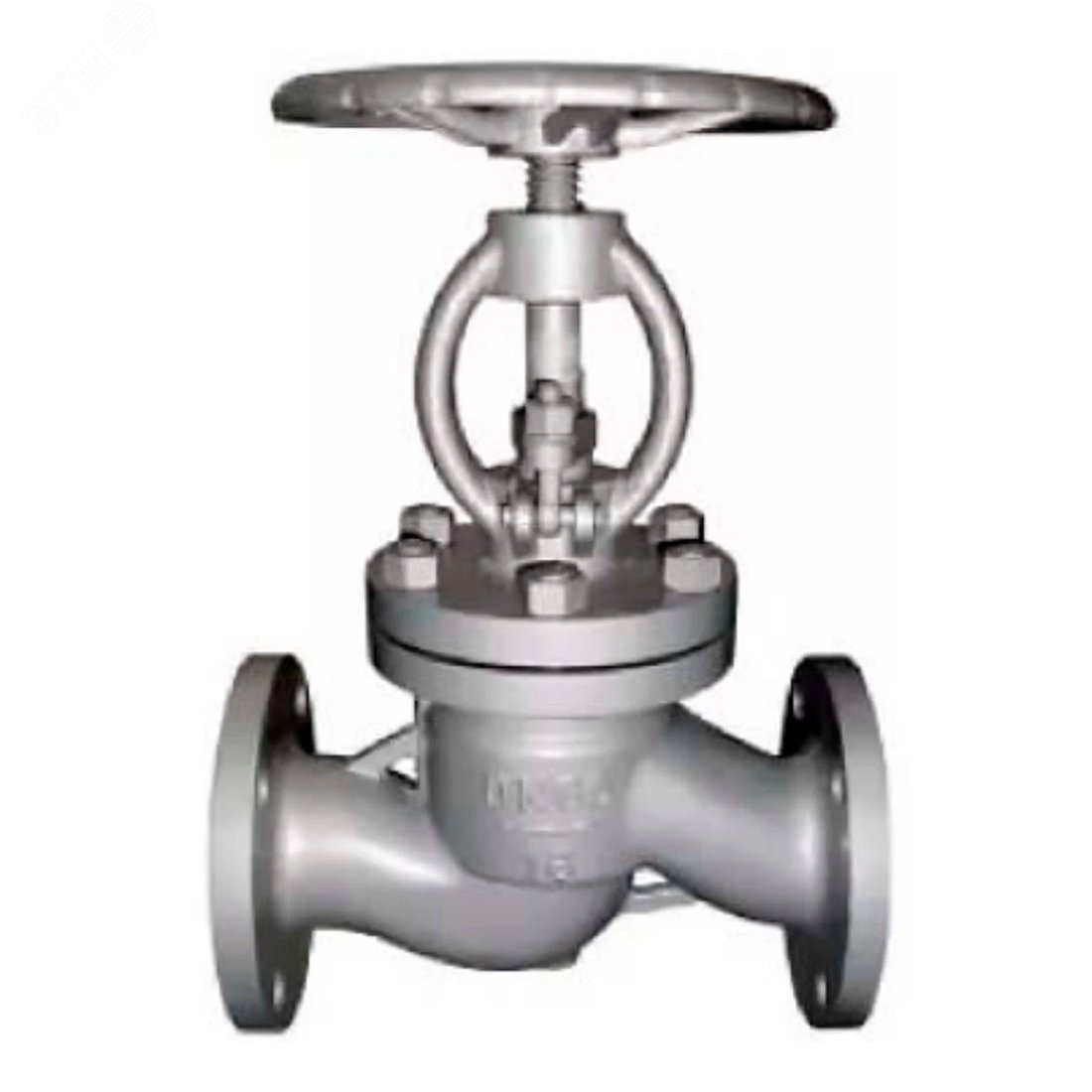 Изображение товара Клапан запорный сальниковый 15нж65нж Ду25 Ру16 фланцевый нержавеющая сталь