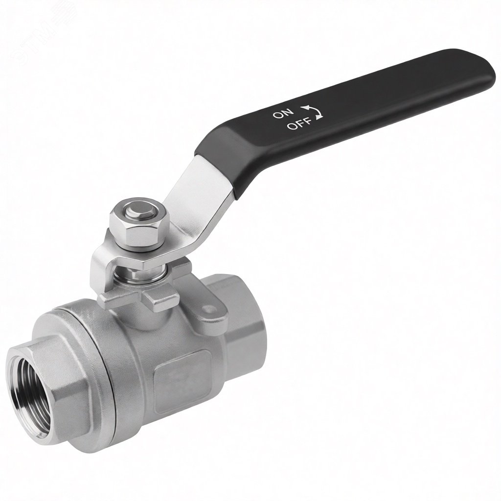 Изображение товара Кран шаровой DN.ru 316-316-PTFE-FP-T-H Ду8 Ру63 из нержавеющей стали Изображение товара Кран шаровой DN.ru 316-316-PTFE-FP-T-H Ду8 Ру63 из нержавеющей стали