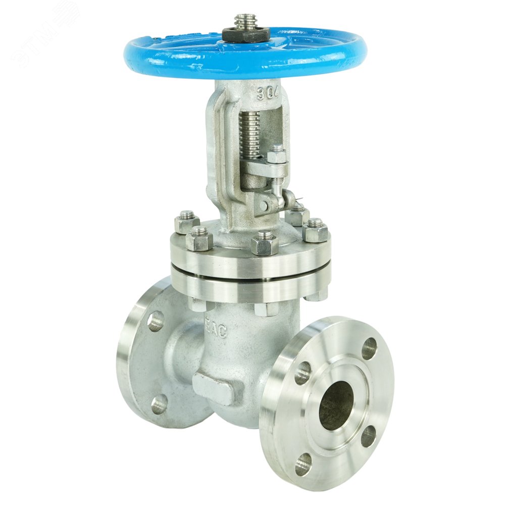 Изображение товара Задвижка клиновая фланцевая 30нж76нж Ду50 Ру63 из нержавеющей стали