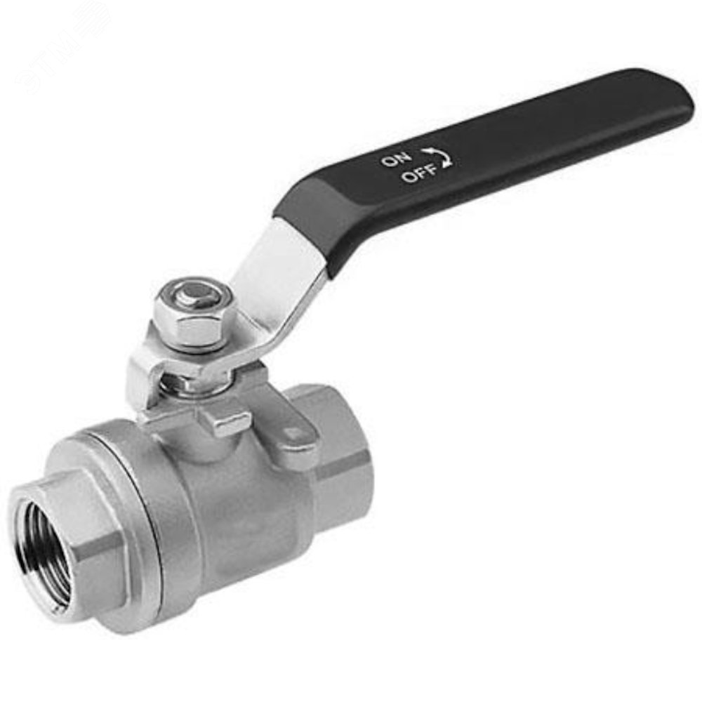 Изображение товара Кран шаровой DN.ru 316-316-PTFE-FP-T-H Ду15 Ру63 Изображение товара Кран шаровой DN.ru 316-316-PTFE-FP-T-H Ду15 Ру63