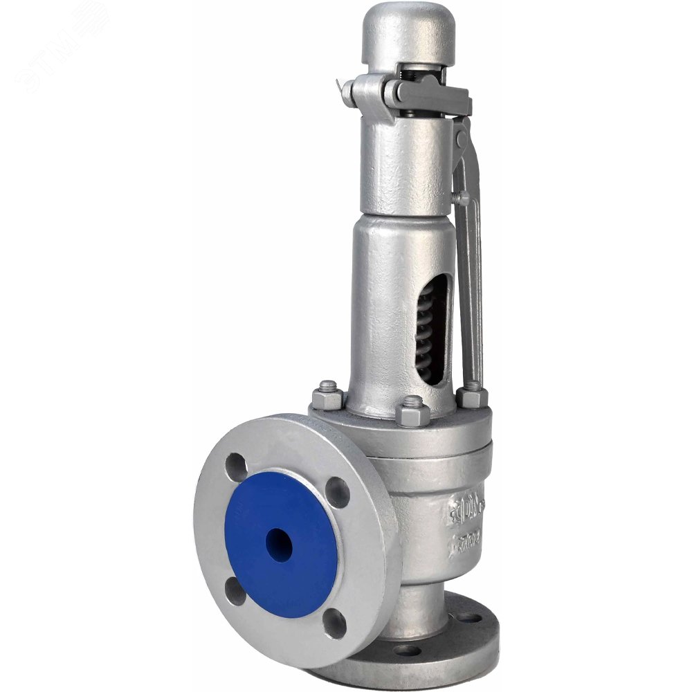 Изображение товара Клапан предохранительный SAFE 7001 Ду25/32 Ру16 полноподъемный пружинный фланцевый, корпус сталь WCB, уплотнение металл (с настройкой 4 бар) (шт)