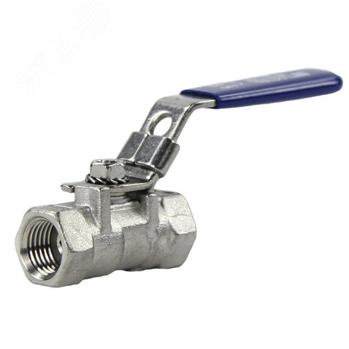 Изображение товара Кран шаровой RP.316.230.MM.008 1/4'' Ду8 Ру63 стандартнопроходной двухходовой, нержавеющая сталь SS316, внутренняя резьба, уплотнение PTFE, рабочая температура до 230 град (шт)