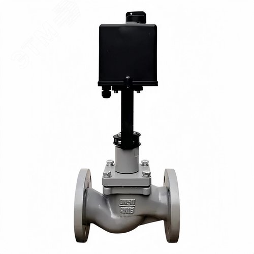 Изображение товара Клапан регулирующий двухходовой 25с945нж 25Л-M-LED-F Ду15 Ру25 ETM Kv=1.6 односедельный, корпус сталь 25Л, уплотнение металл, фланцевый с электроприводом LEA-1200 24В, трехпозиционный, аналоговое управление, датчик положения 4-20мА, IP54 (шт)