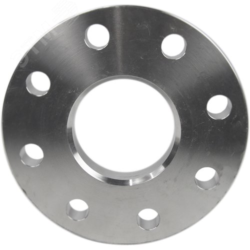 Изображение товара Фланец плоский ФПП Ду100 Ру16 корпус нержавеющая сталь 12Х18Н10Т, тип 01, ряд 1, исполнение B, гр. IV, ГОСТ 33259-2015 (шт)