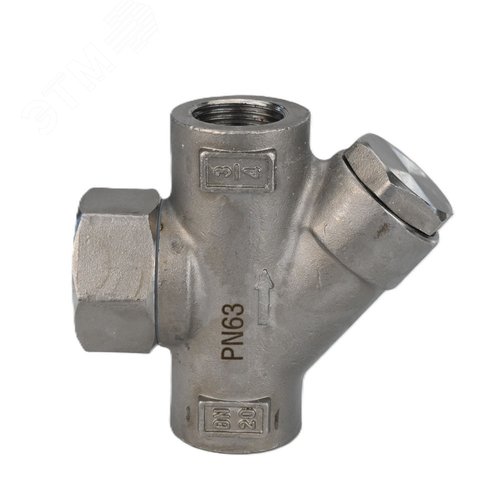 Изображение товара Конденсатоотводчик термодинамический КТДP Ду20 Ру63 с фильтром, нержавеющая сталь, резьбовой (шт)