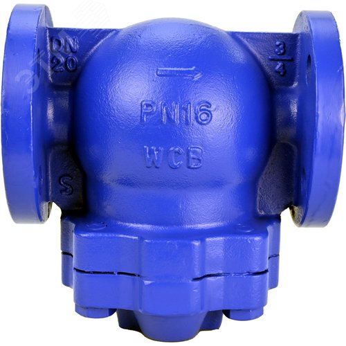 Изображение товара Конденсатоотводчик поплавковый КСФ Ду20 Ру16 фланцевый, материал корпуса углеродистая сталь EN-1.0619 (шт)