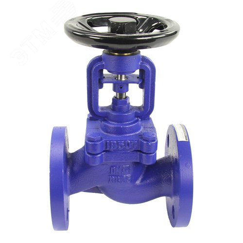 Изображение товара Клапан запорный сильфонный V234A Ду200 Ру16 чугунный, фланцевый (шт)