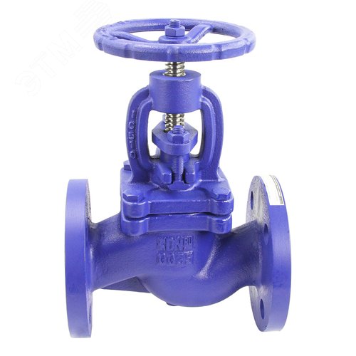 Изображение товара Клапан запорный сальниковый 215A Ду40 Ру16 чугунный, фланцевый (шт)