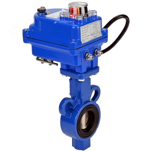 Изображение товара Затвор дисковый поворотный AL-316L-EPDM-2W-Fb-ISO-H Ду25/32 Ру16, корпус алюминевый сплав, диск нержавеющая сталь 316L, уплотнение EPDM, с пневмоприводом DA-065 двойного действия, с БКВ LSB-410-02ExM12-250 (шт)