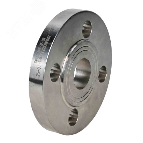 Изображение товара Фланец плоский ФПП Ду25 Ру16 корпус нержавеющая сталь SS 316, тип 01, ряд 1, исполнение B, гр. IV, ГОСТ 33259-2015 (шт)