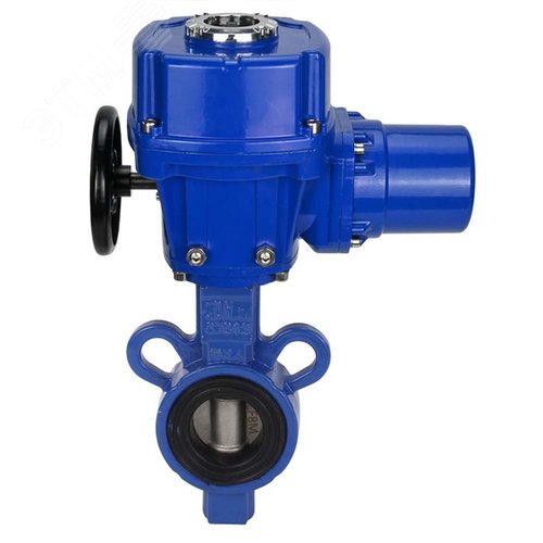 Изображение товара Затвор дисковый поворотный AL-316L-EPDM-2W-Fb-ISO-H Ду25/32 Ру16, корпус - алюминиевый сплав, диск - нержавеющая сталь 316L, уплотнение - EPDM, с четвертьоборотным электроприводом QT-W (M)-005 380В (опрессовано) (шт)