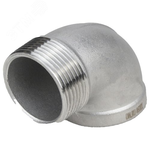 Изображение товара Отвод (уголок) 316 Вр/Нр 1'' Ду25 Ру16 угол 90 град., корпус нержавеющая сталь 316, присоединение внутренняя / наружная резьба (шт)