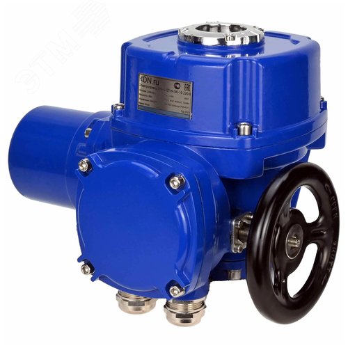 Изображение товара Электропривод четвертьоборотный QW (M)-500 с моментной муфтой и штурвалом, 380В (шт)