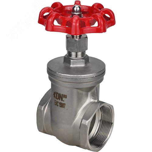 Изображение товара Задвижка клиновая 304-304-M-2W-S Ду65 Ру16 резьбовая, шпиндель выдвижной, корпус нержавеющая сталь SS304, клин нержавеющая сталь SS304, уплотнение металл, управление штурвал (шт)