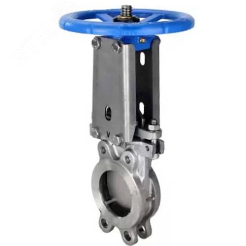 Изображение товара Задвижка шиберная 316-316-EPDM-1W-Fb-S Ду50 Ру16 односторонняя, межфланцевая, шпиндель выдвижной, корпус нержавеющая сталь 316, шибер нержавеющая сталь 316, уплотнение EPDM, управление штурвал, WENZ (шт)