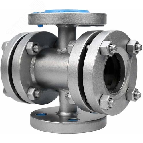 Изображение товара Стекло смотровое IG-316-F Ду65 Ру16 нержавеющая сталь 316, фланцевое (шт)