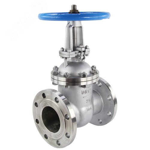 Изображение товара Задвижка клиновая 30нж64нж 304-304-M-2W-F-S Ду150 Ру25 фланцевая, клин нержавеющая сталь 304, шпиндель выдвижной, корпус нержавеющая сталь 304, уплотнение металл, со штурвалом GAIR (шт)