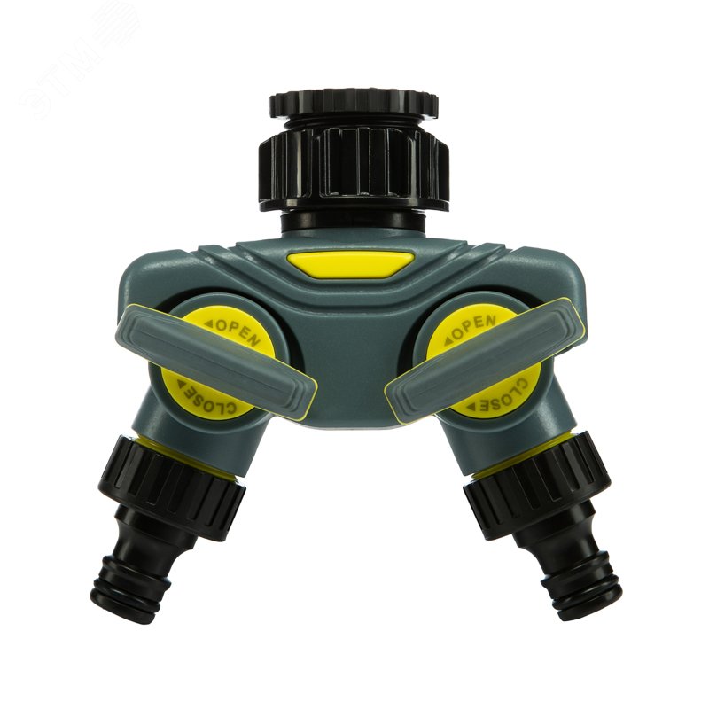 Изображение товара Разветвитель 2-канальный на кран 1/2''-3/4'' Профи (шт)