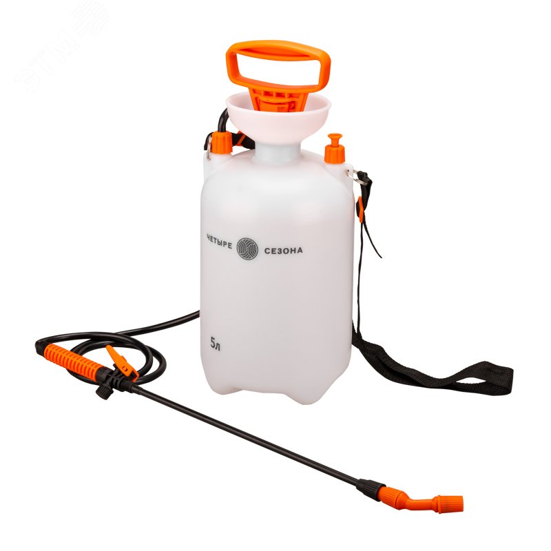 Изображение товара Опрыскиватель садовый помповый 5л для растений и цветов