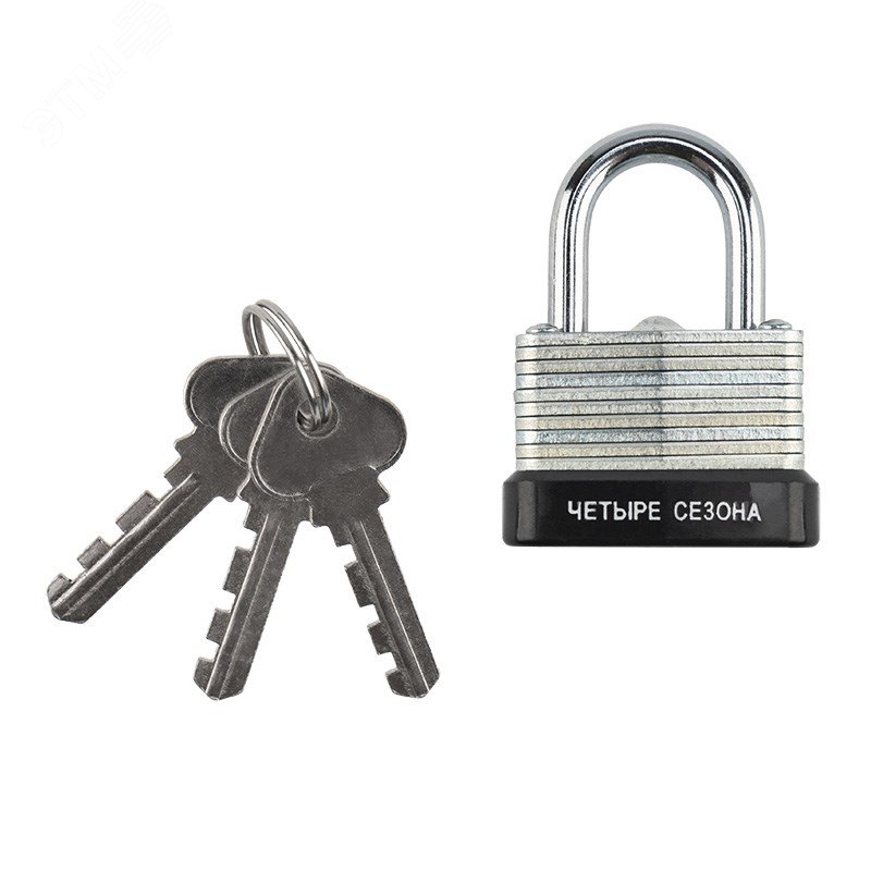 Изображение товара Навесной замок ССН-30 ЧЕТЫРЕ СЕЗОНА защита от взлома и погоды