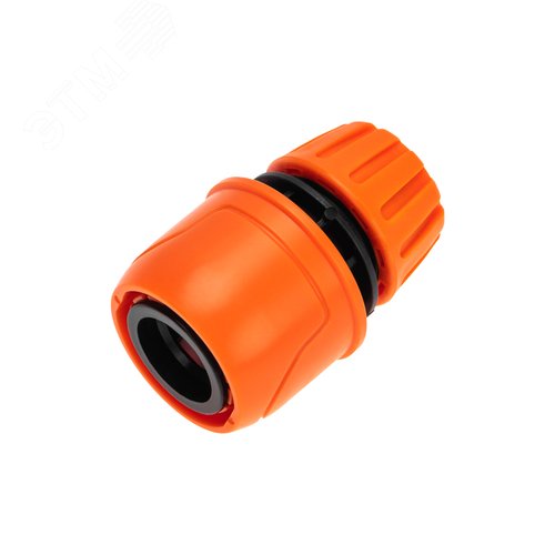 Изображение товара Коннектор для шланга, быстросъёмный, с автостопом 1/2 Четыре сезона (шт)