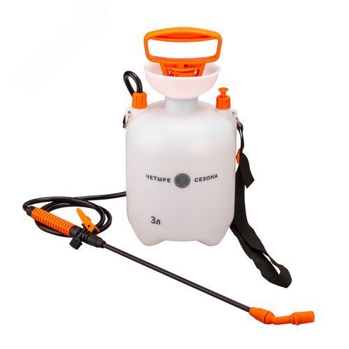 Изображение товара Опрыскиватель садовый помповый для растений и цветов 3л (шт)