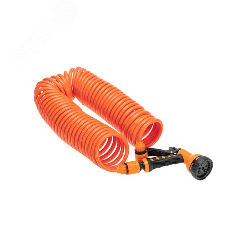 Изображение товара Шланг спиральный, 15м х 8мм, пистолет-распылитель (шт)
