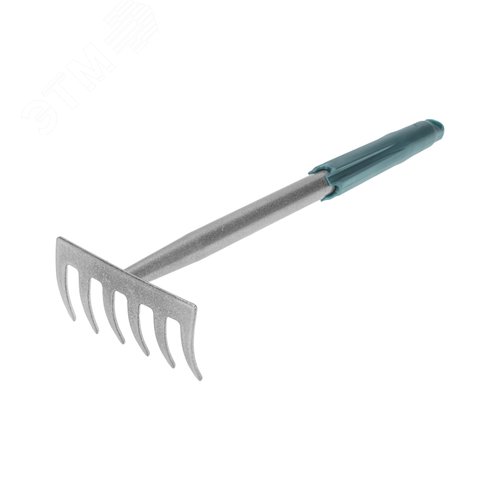 Изображение товара Грабли 6 прямых зубьев с металлической ручкой ЧЕТЫРЕ СЕЗОНА (шт)