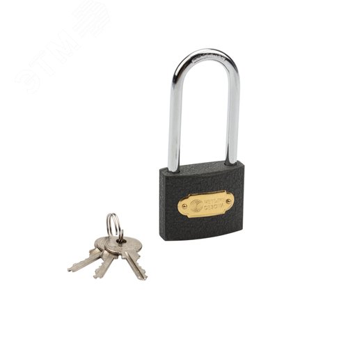 Изображение товара Замок навесной серия "Чугун" 50 мм длинная дужка (шт)