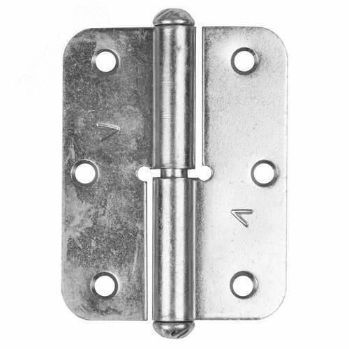 Изображение товара Петля накладная левая 85 цинк ЧЕТЫРЕ СЕЗОНА (шт)