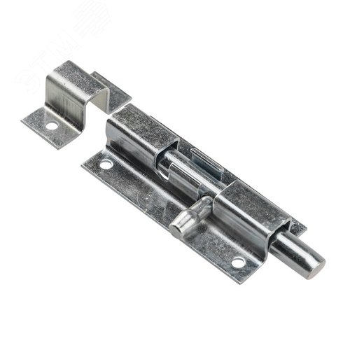 Изображение товара Задвижка накладная ШП-60 Цинк ЧЕТЫРЕ СЕЗОНА (шт)