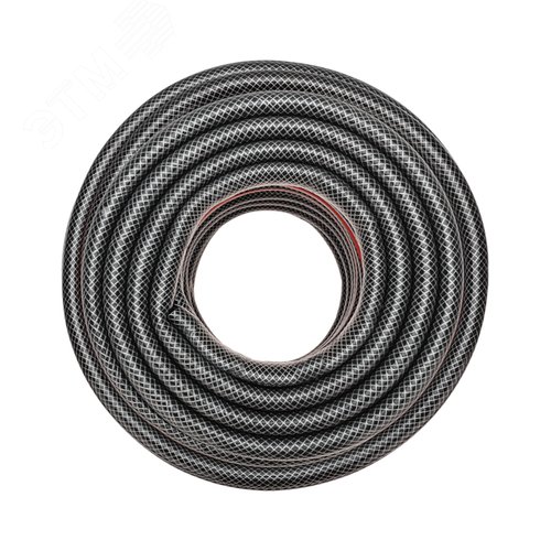 Изображение товара Шланг поливочный ПВХ 3-х слойный армированный 3/4'' 50м Стандарт Четыре сезона (шт)