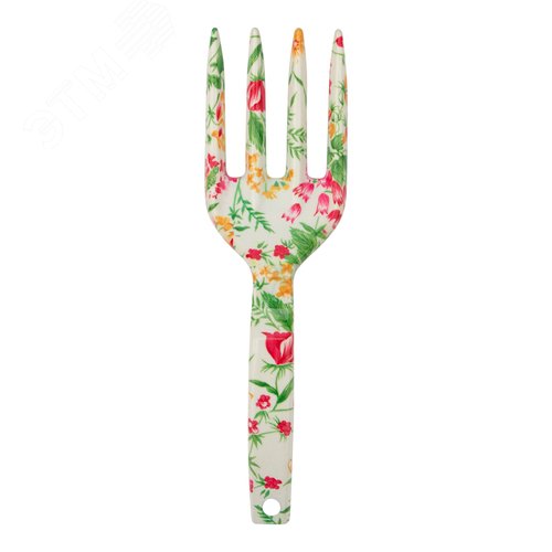 Изображение товара Грабельки садовые с цветочным рисунком, 23х7,3см ЧЕТЫРЕ СЕЗОНА (шт)