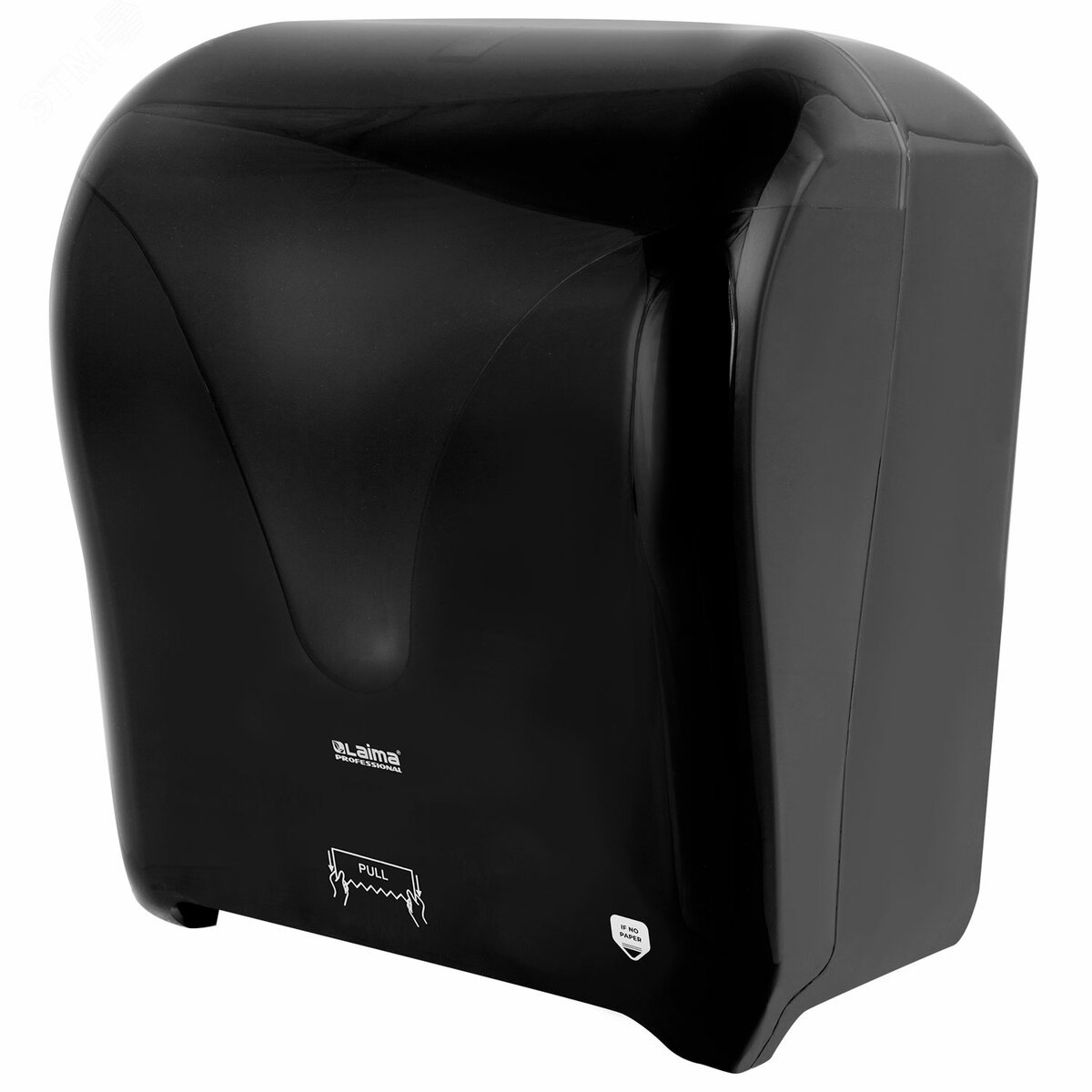 Изображение товара Диспенсер для полотенец рулонных с автоотрезом EXTRA PROFESSIONAL черный