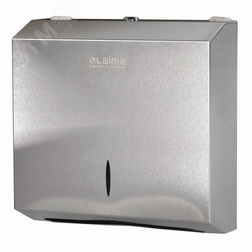 Изображение товара Диспенсер для полотенец PROFESSIONAL INOX, (H2) Z-сложения, нержавеющая сталь, матовый, 605694 (шт)