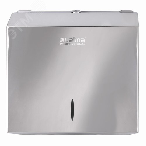 Изображение товара Диспенсер для полотенец PROFESSIONAL INOX, (H3) V-сложения, нерж. сталь, зеркальный, 605697 (шт)