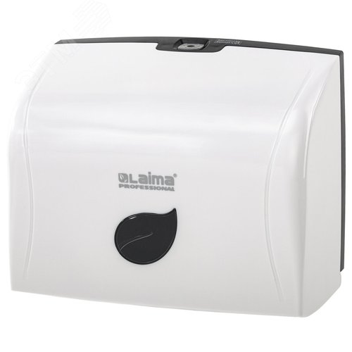 Изображение товара Диспенсер для полотенец PROFESSIONAL ECO (Система H3), V-сложения, белый, ABS-пластик, 606548 (шт)