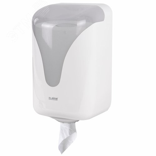 Изображение товара Диспенсер для полотенец с центральной вытяжкой EXTRA PROFESSIONAL, (M1/M2), белый, ABS, 607766 (шт)