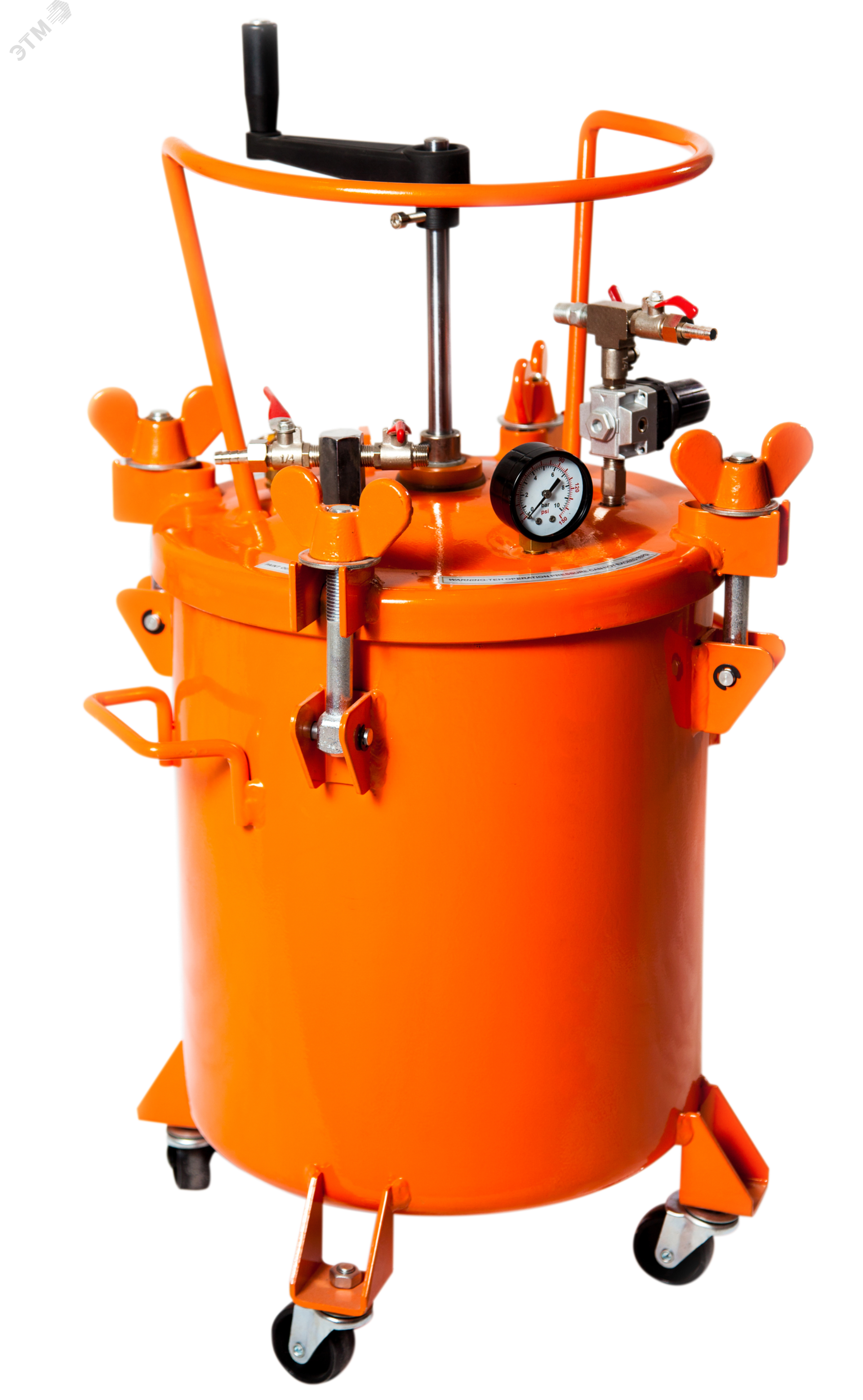 Изображение товара Красконагнетательный бак ASPRO 20L-R с ручной мешалкой для окраски